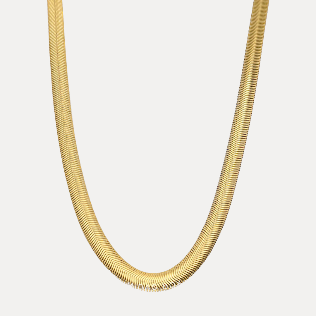 Bold Snake Chain Necklace