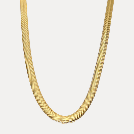 Bold Snake Chain Necklace