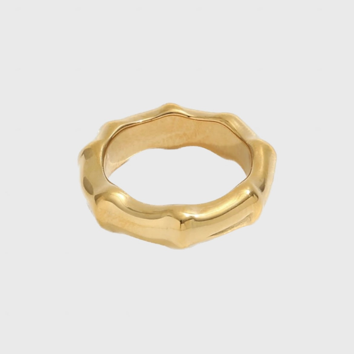Bamboo Ring Gold